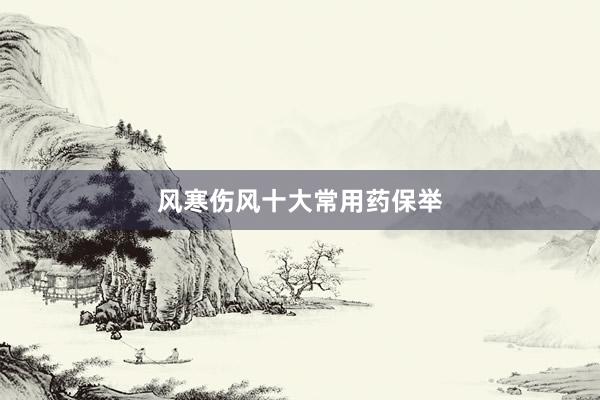 风寒伤风十大常用药保举